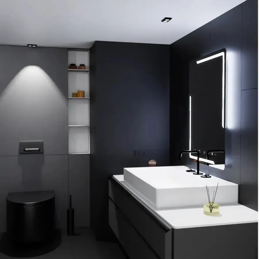 Alessandro Design Marcello oglinda LED 60x80 cu dezaburire