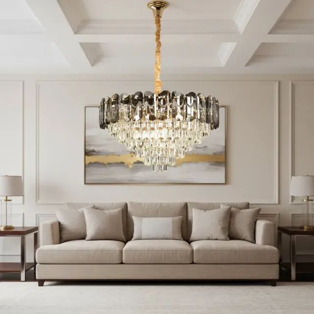 Alessandro Design AURUM Magno 12xE14 candelabru auriu 60cm