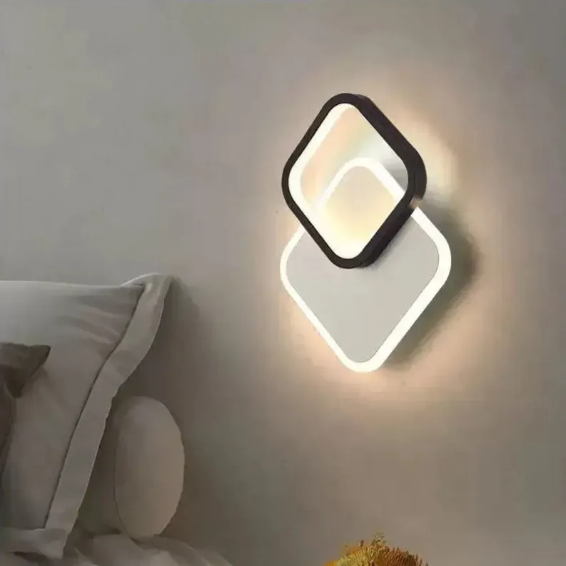 Alessandro Design Marcelo lustra LED 30W negru-alb 3 culori