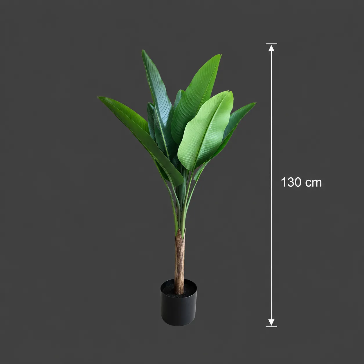 Alessandro Design bananier planta artificiala 130 cm verde