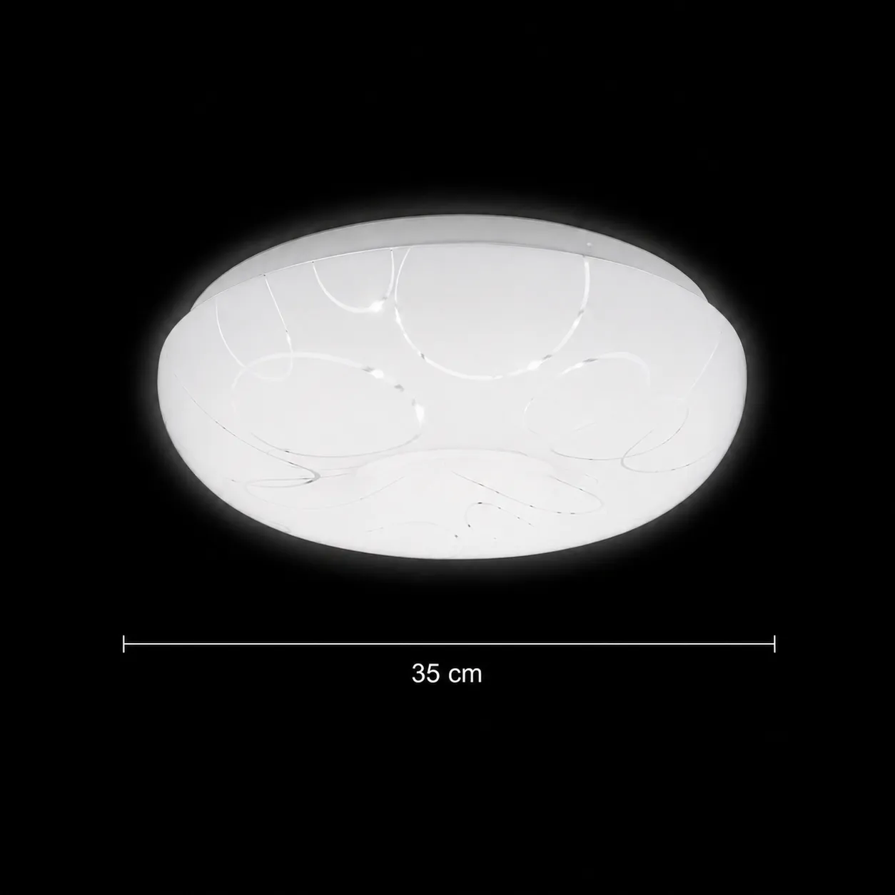 Alessandro Design plafoniera LED 35cm 31W alba 3 culori