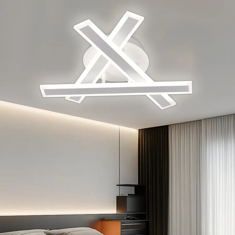 Alessandro Design Zyron Nobile lustra LED 62W alba dimabila