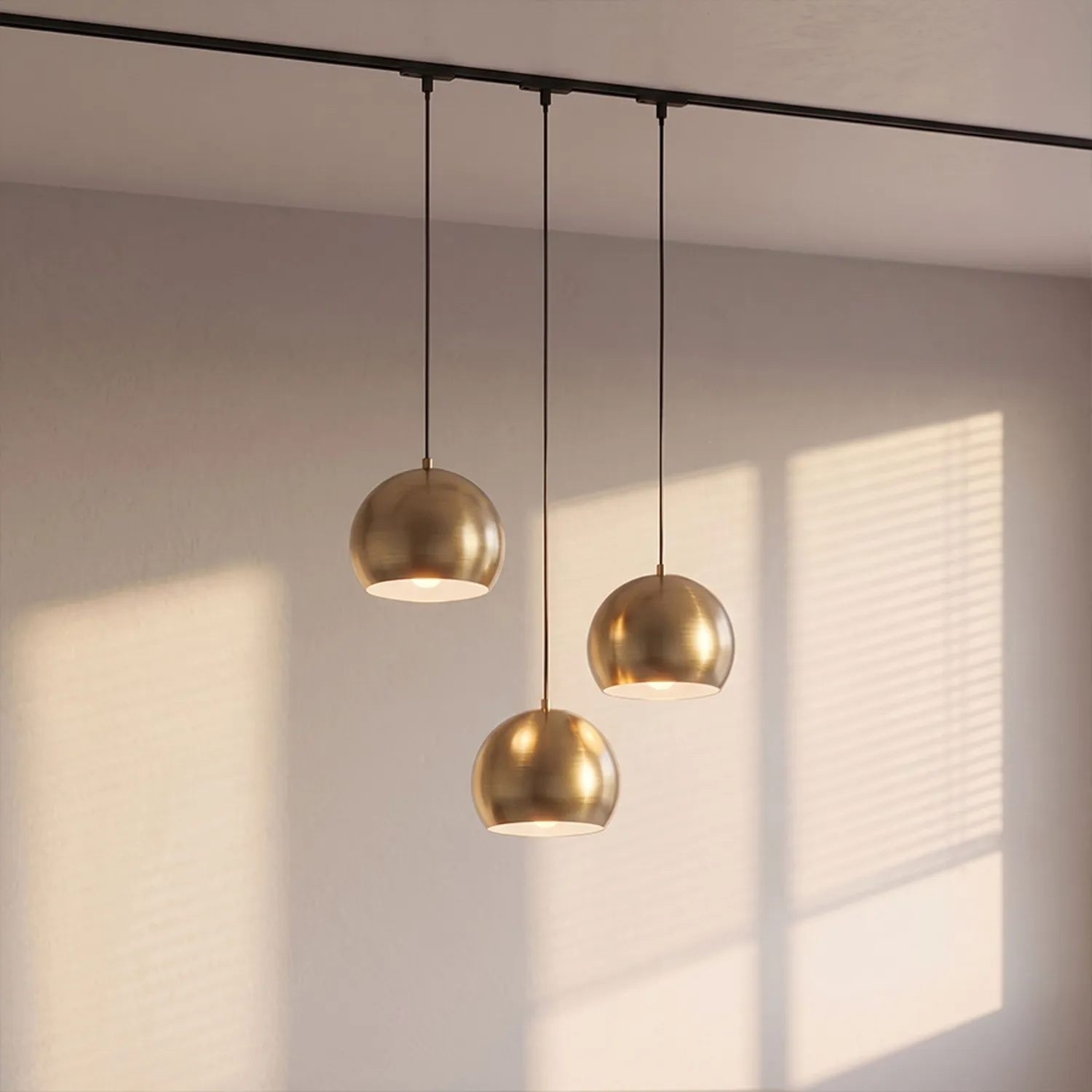 Rendl Agneta pendul sina E27 negru metal