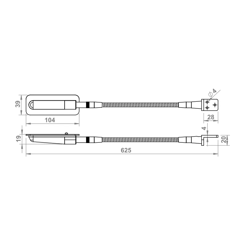 Furnika Eta lampa mobilier LED incastrata