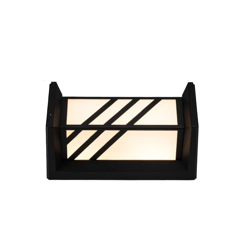 Alessandro Design AX140BK aplica exterior LED alb negru 20W IP65