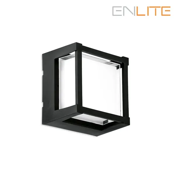 Aurora Enlite Cubed aplica perete 10W IP65 3000K-6500K