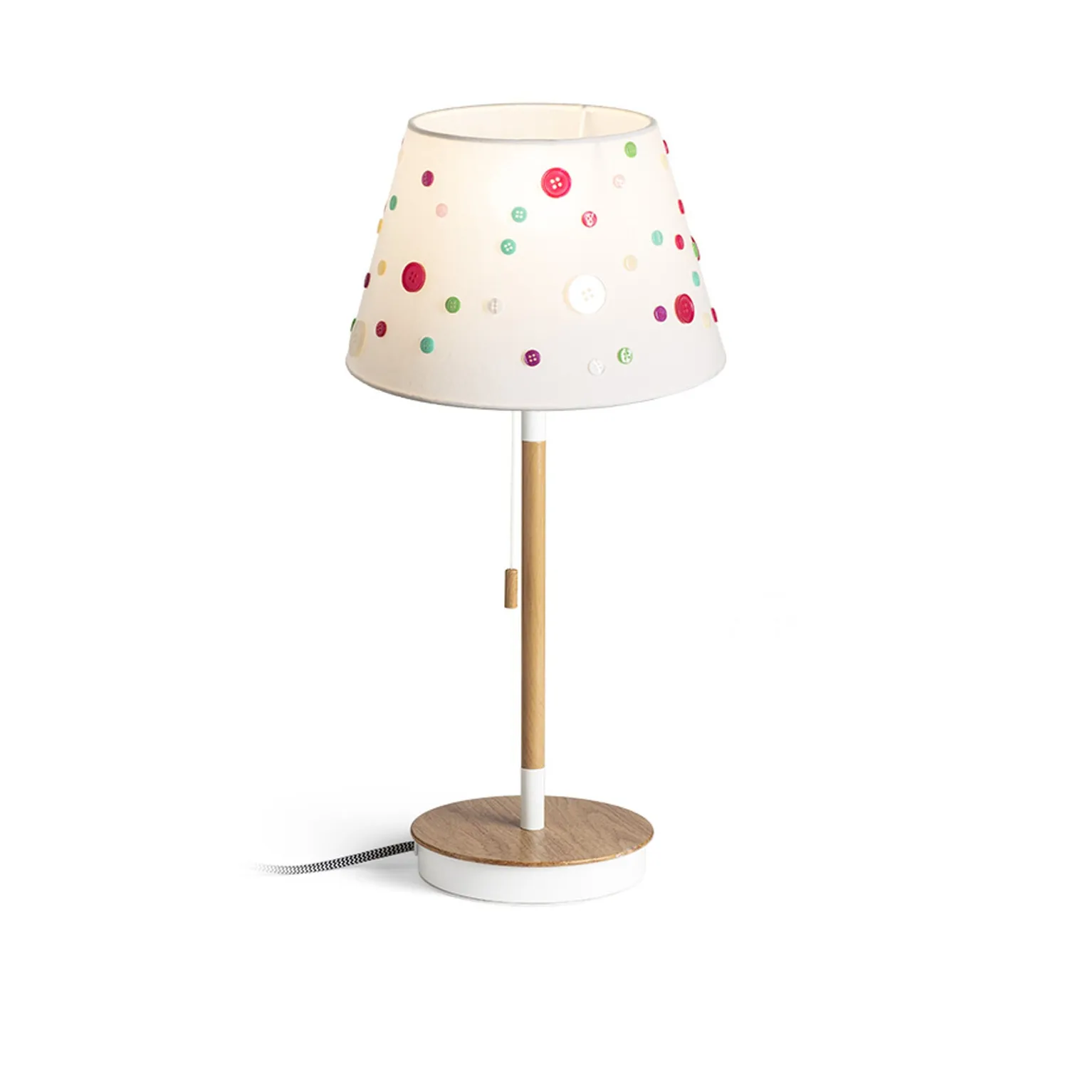 Rendl Light Studio Keith Delisa veioza E27 alba cu USB