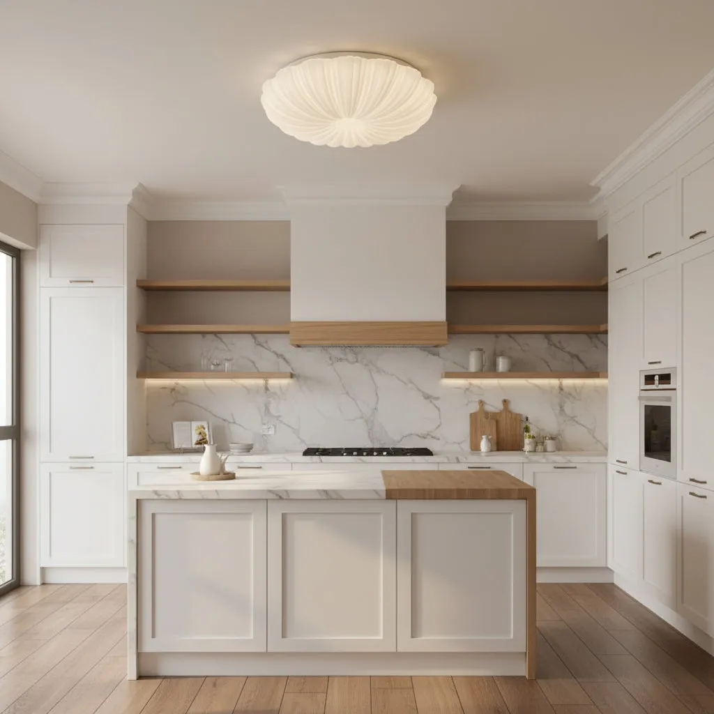 Alessandro Design Margareta plafoniera LED alba 35cm 31W