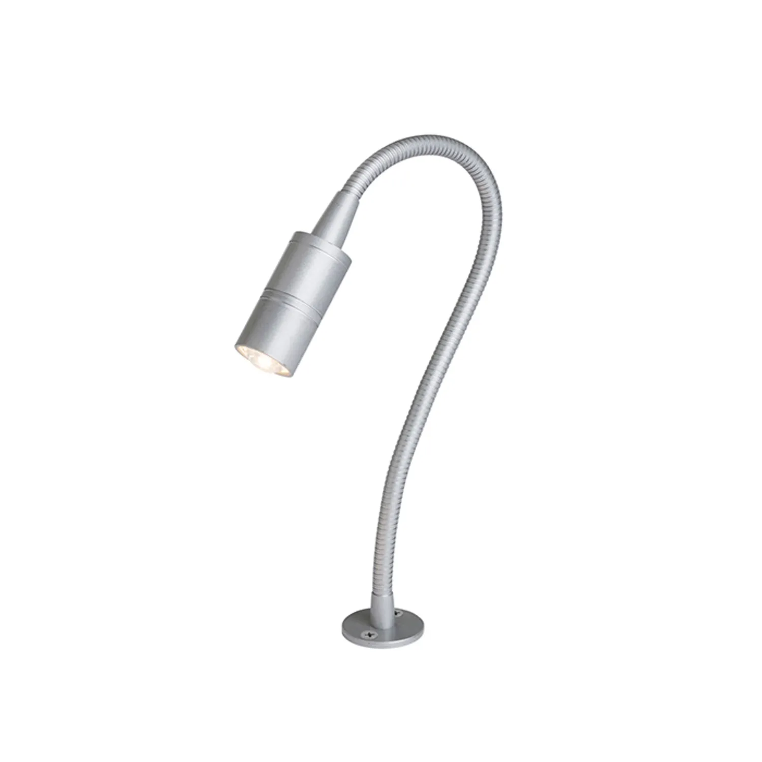 Rendl Light Studio Esa spot LED cu clema gri argintiu