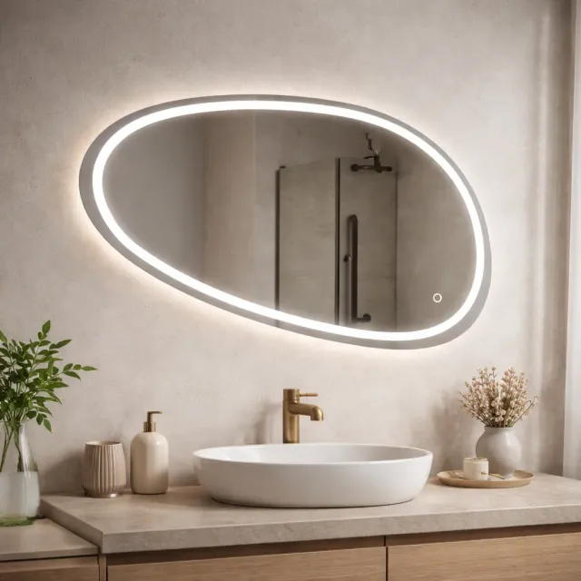 Alessandro Design Marcello Disegno oglinda LED 80x45 touch dimabila