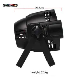 Shehds COB Blinder 200W par LED RGBWA+UV cu uși