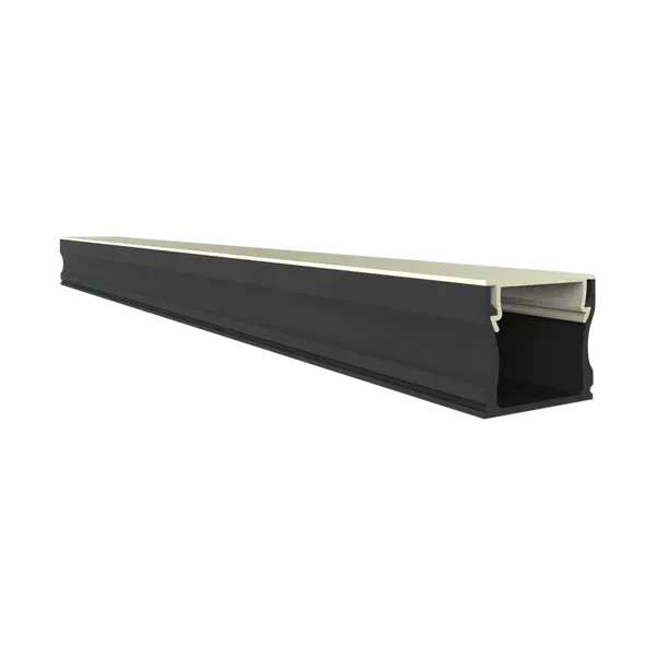 Aurora Deep Profile kit profil LED 2m cu difuzor mat 2m