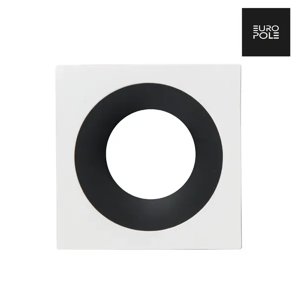Aurora LED UP Universal rama patrata ESTHET+ alb/negru