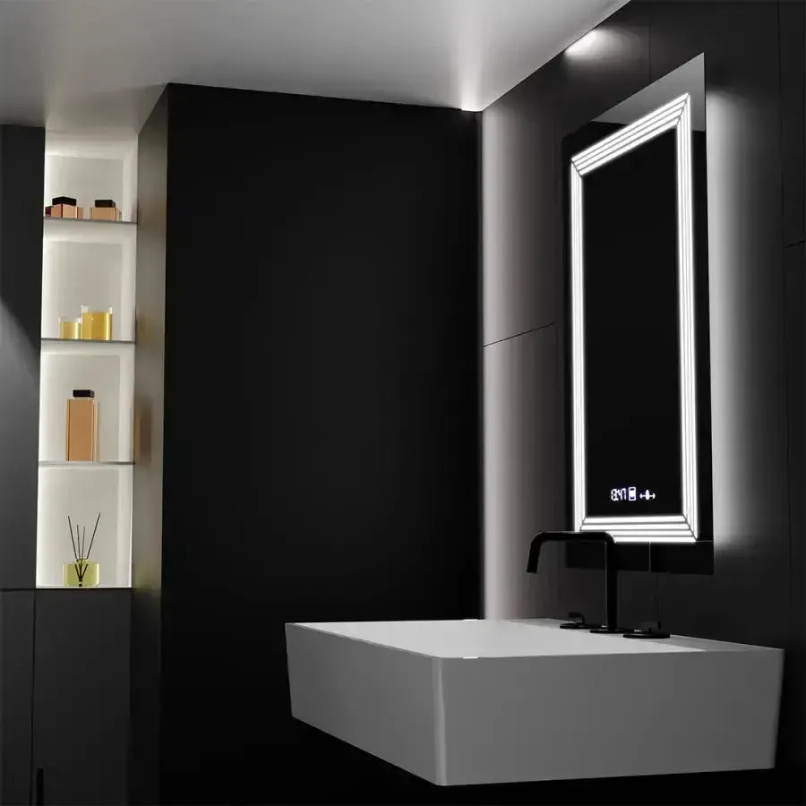 Alessandro Design Venezia Marcello oglinda LED 60x80 cm dezaburire