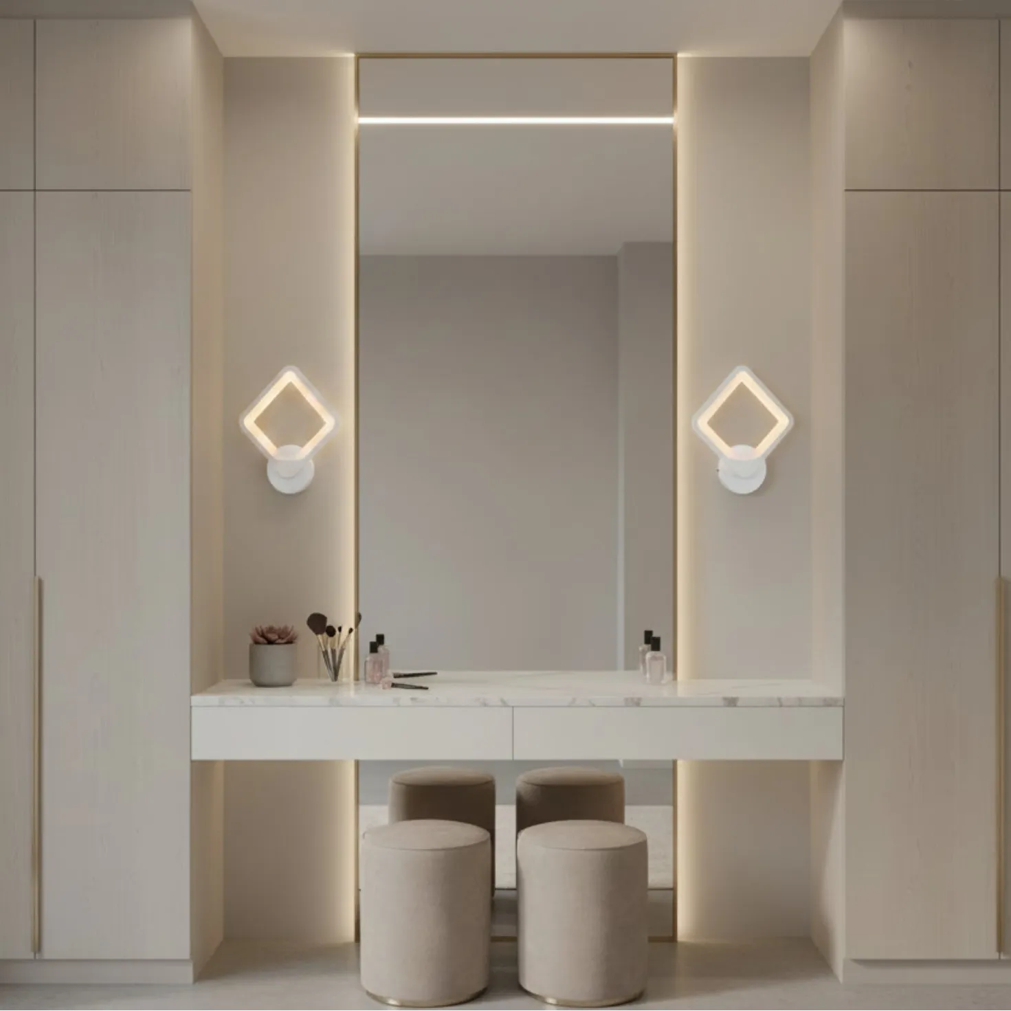 Alessandro Design Akila Aplica LED 15W Alba 3 culori 1280lm