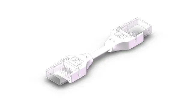 Aurora conector bandă LED RGB 10mm 175mm IP65