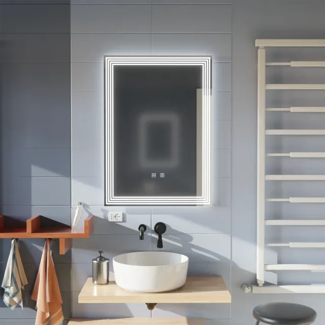 Alessandro Design ADIS Basic Touch oglinda LED 50x70 dezaburire