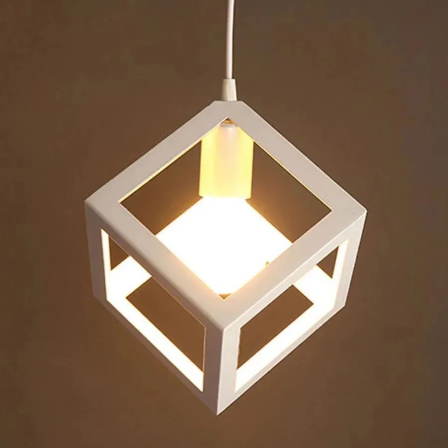 Alessandro Design Struktur Cluster lustra cubica alba 3xE27