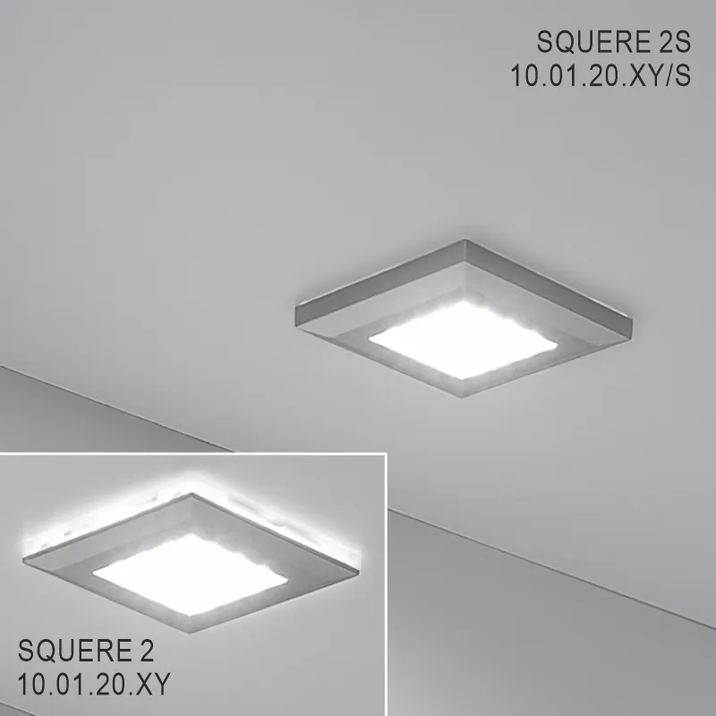 Furnika Squere 2S corp iluminat LED incastrat