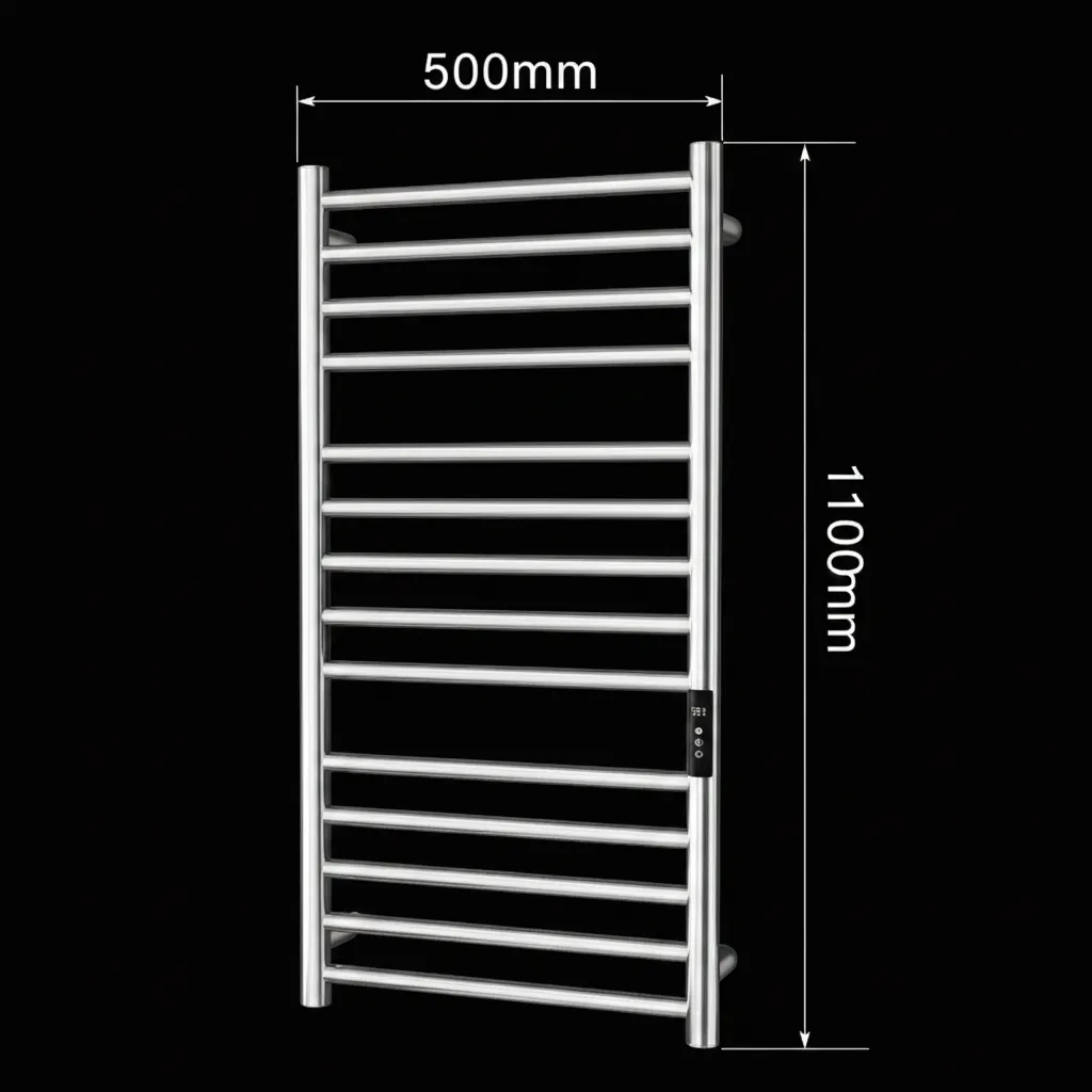 Alessandro Design portprosop electric 240W metal argintiu