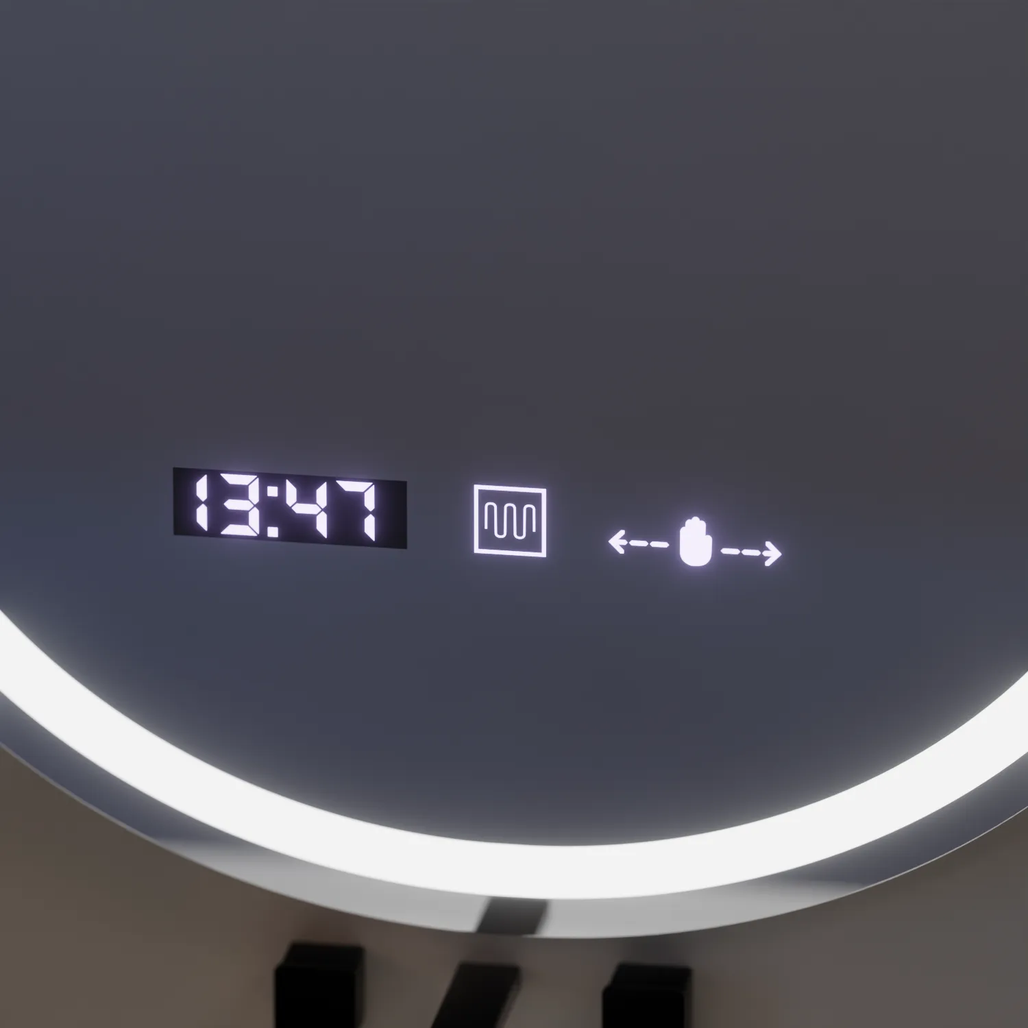 Oglinda LED ovala Alessandro Design Marcello 50x80cm antiaburire