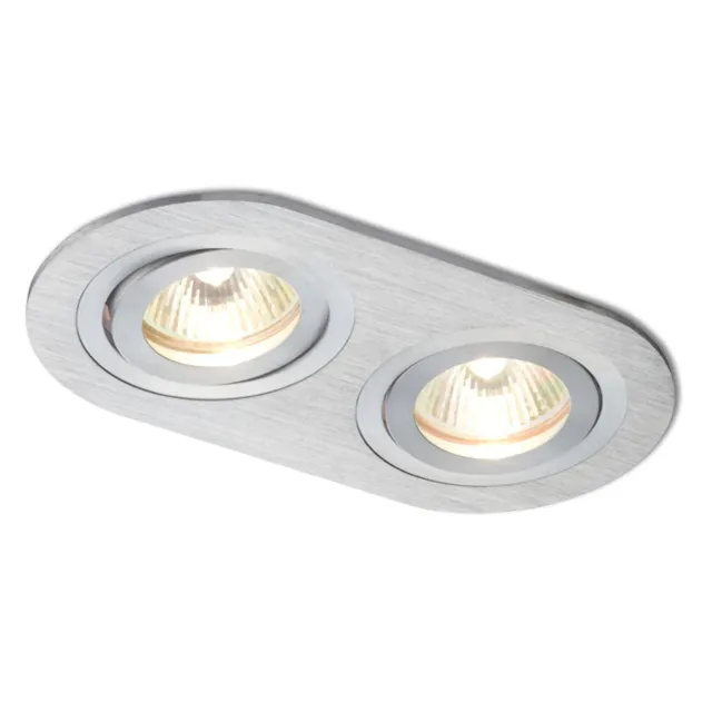 Rendl Bizz II spot încastrat rigips aluminiu orientabil