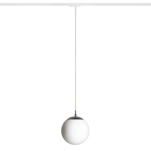 Rendl Light Studio Luna 20 pendul opal crom șină