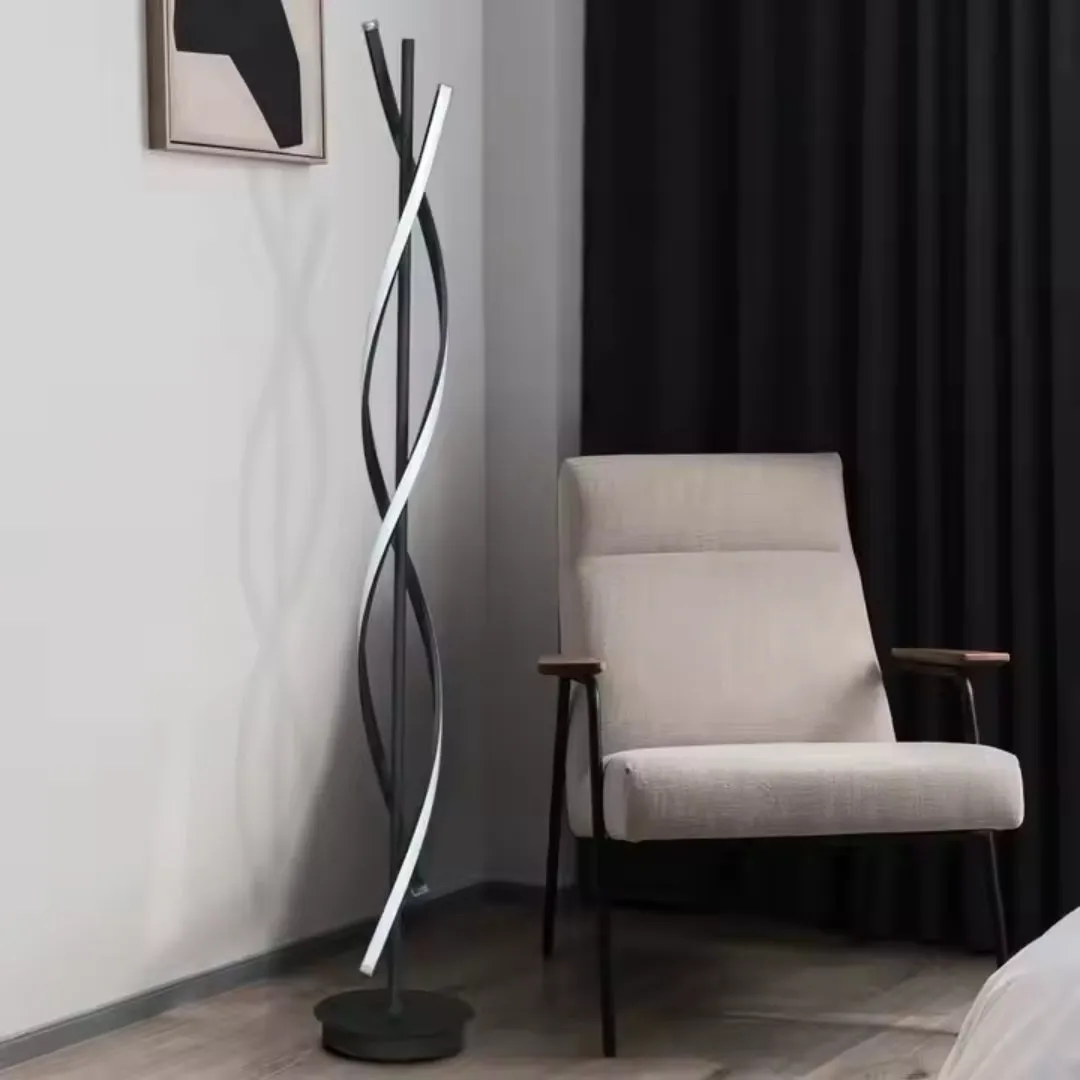 Alessandro Design Upsilon 27W lampa LED neagra metal acrilic