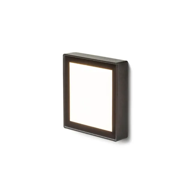 Rendl Dejavu SQ 9 lampa scari LED neagra