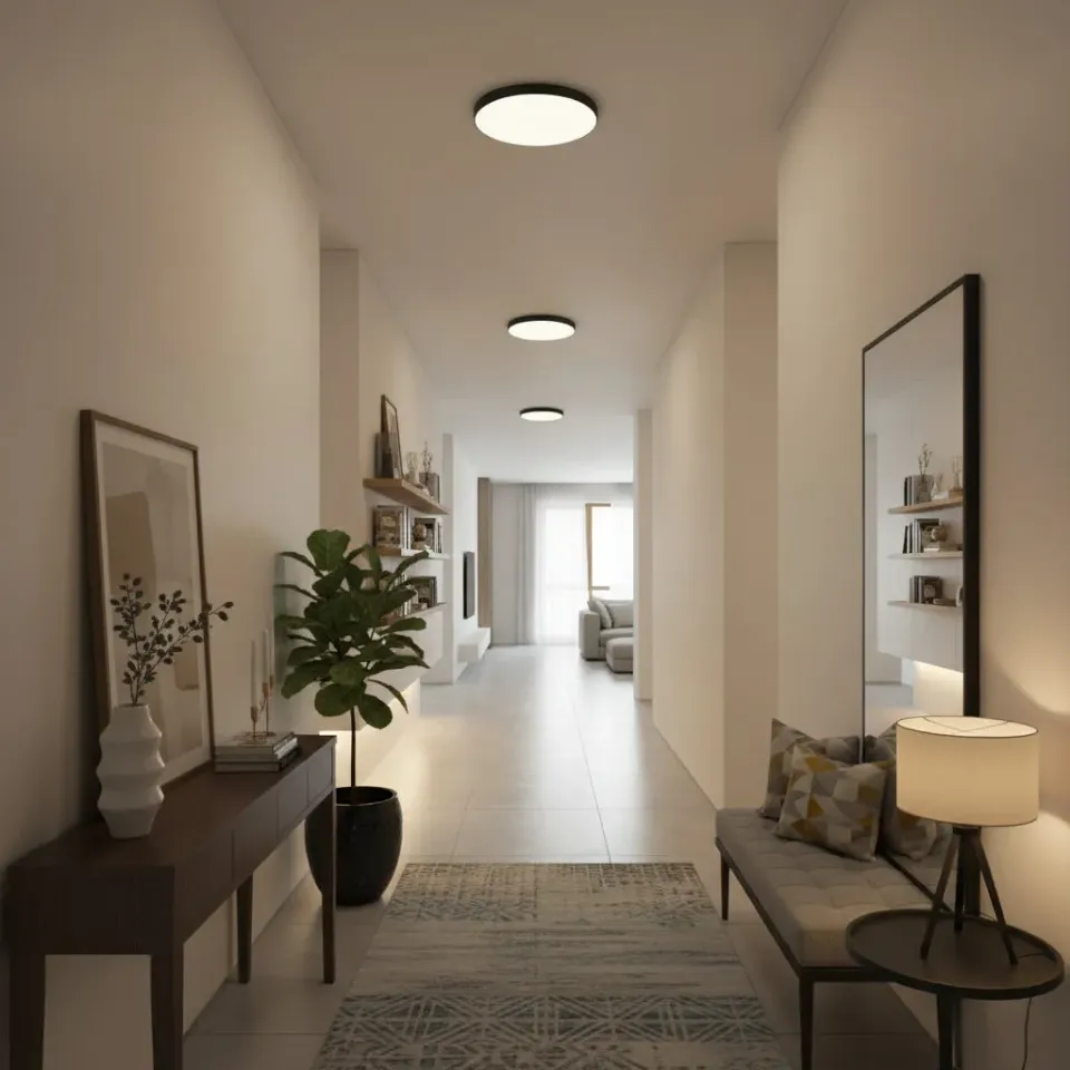 Alessandro Design Solis 27cm plafonieră LED 20W lumină rece