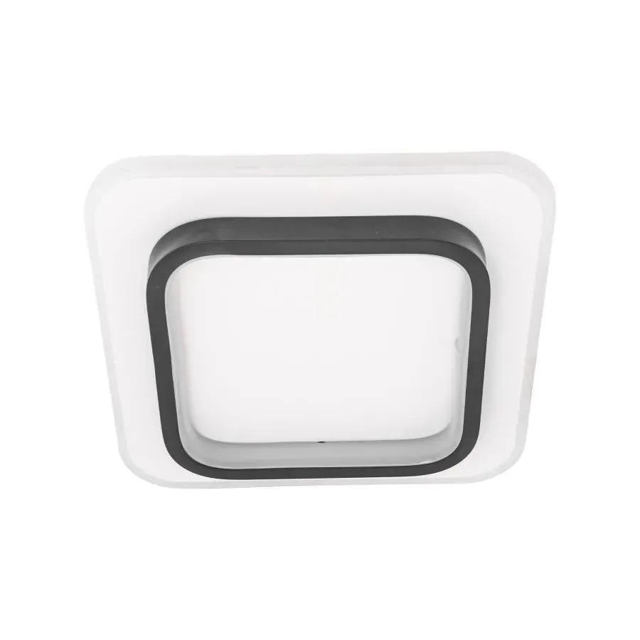 Alessandro Design Khai 20W plafoniera LED alb-negru 20 cm