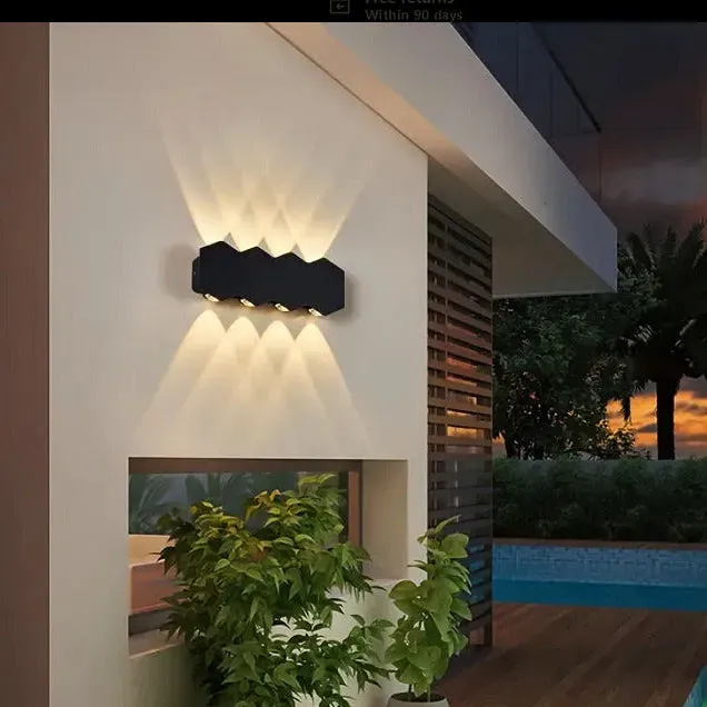 Alessandro Design AX231 aplica LED exterior neagra 16W
