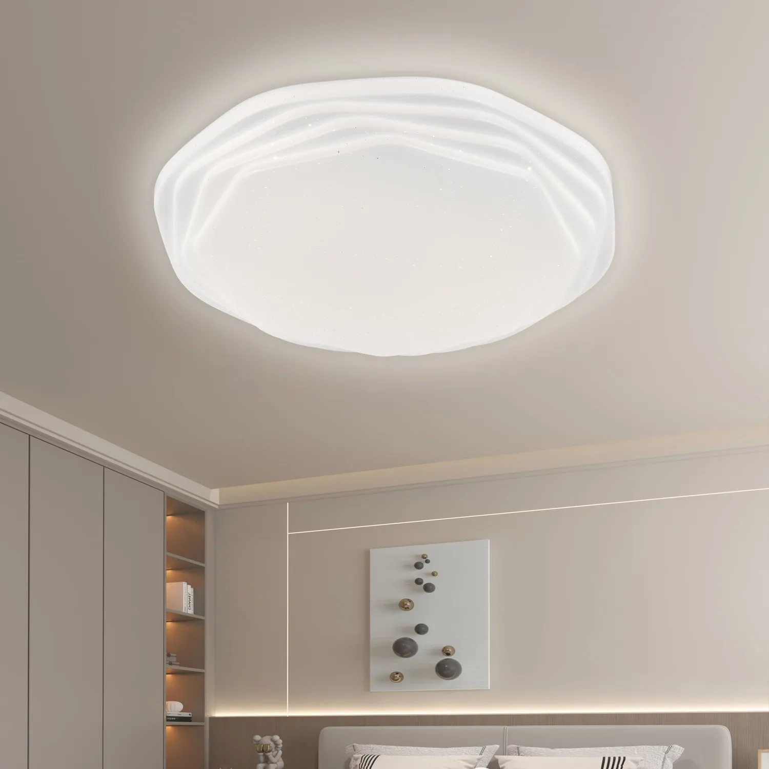 Alessandro Design PL152 plafoniera LED alba 35 cm 31W