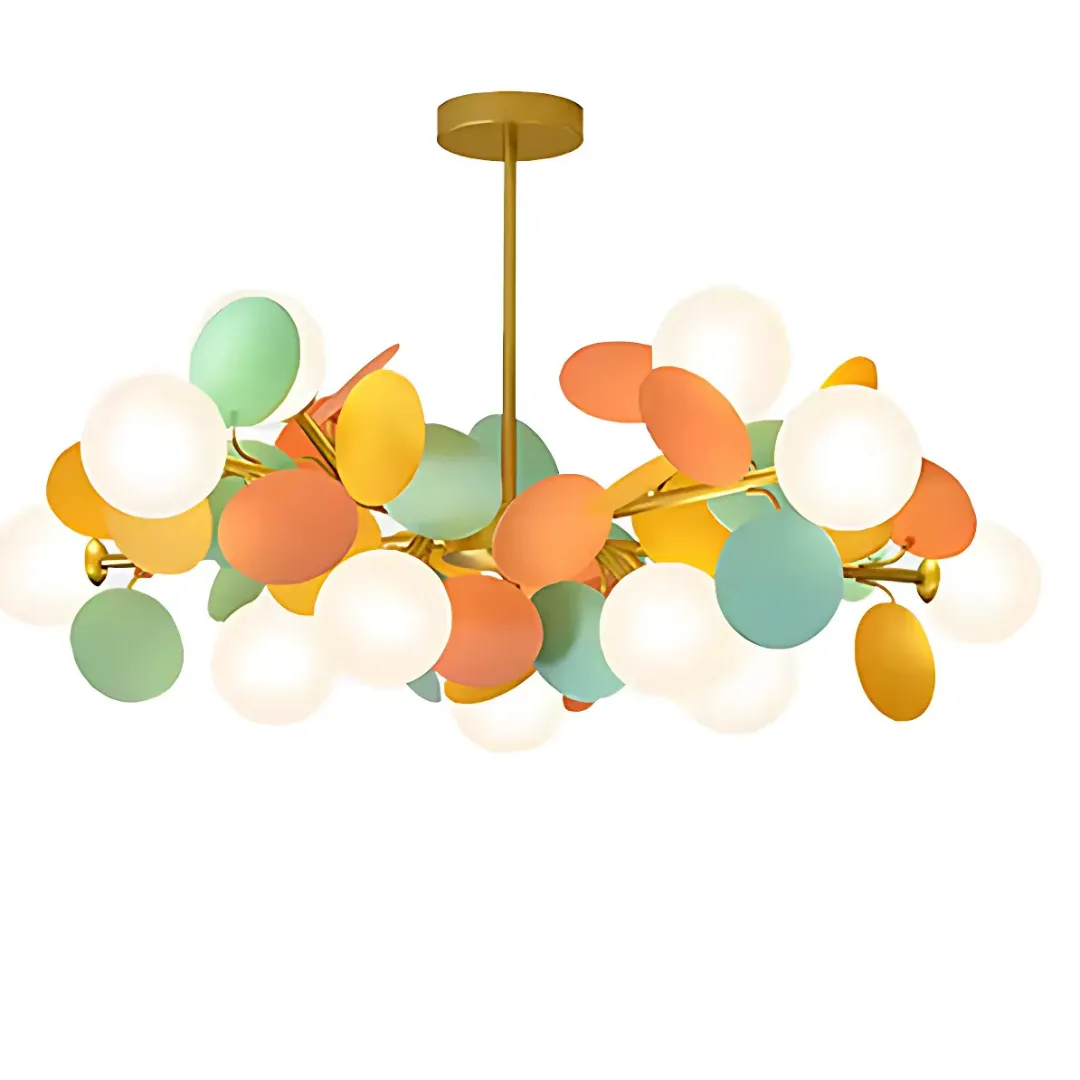Alessandro Design SVEN candelabru suspendat 15xG9 multicolor
