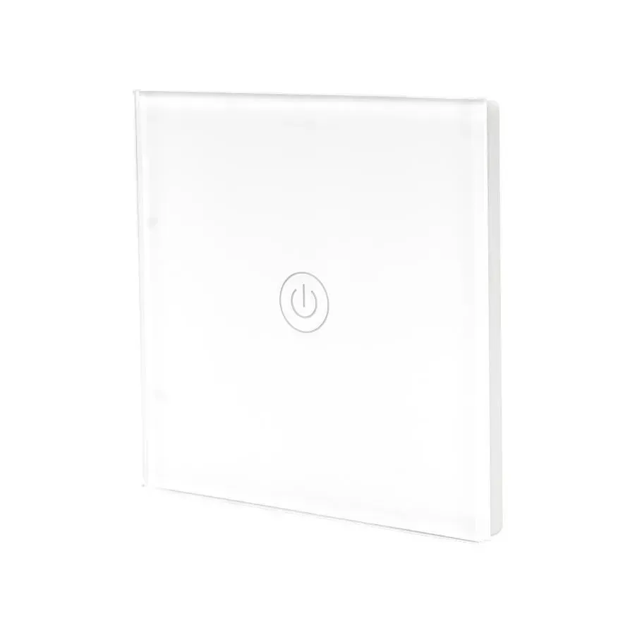 Alessandro Design intrerupator tactil alb sticla