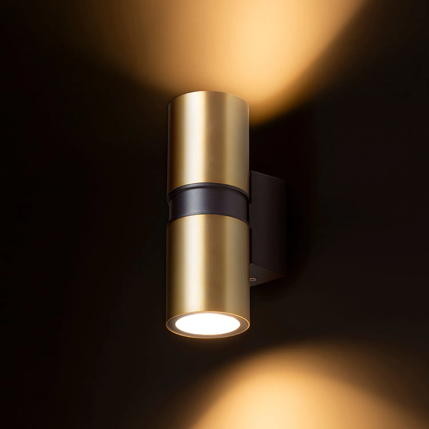 Rendl Light Studio Mano aplica exterior alama/negru 2xGU10