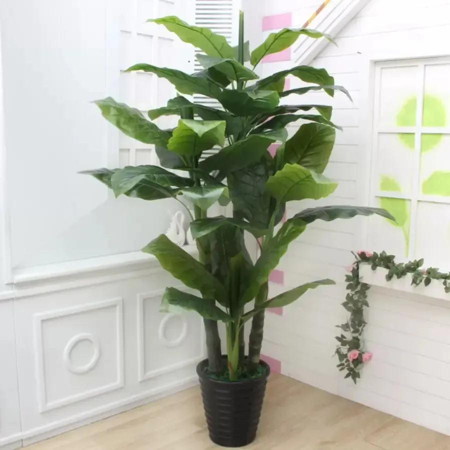 Alessandro Design bananier artificial 180 cm 4 ramuri verde fara ghiveci