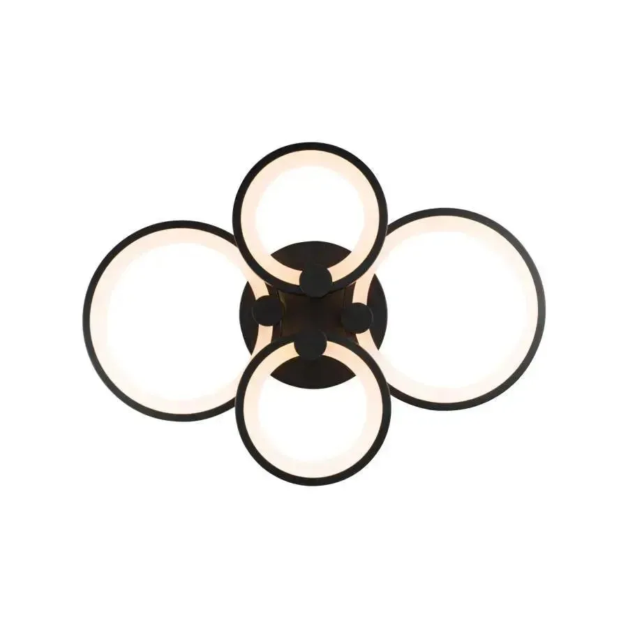 Alessandro Design Alani lustra LED 88W 4 cercuri