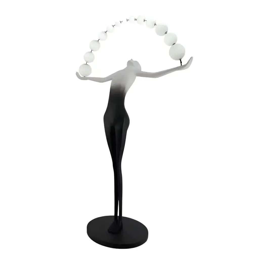 Alessandro Design Anatolio lampadar LED negru 24W 4000K