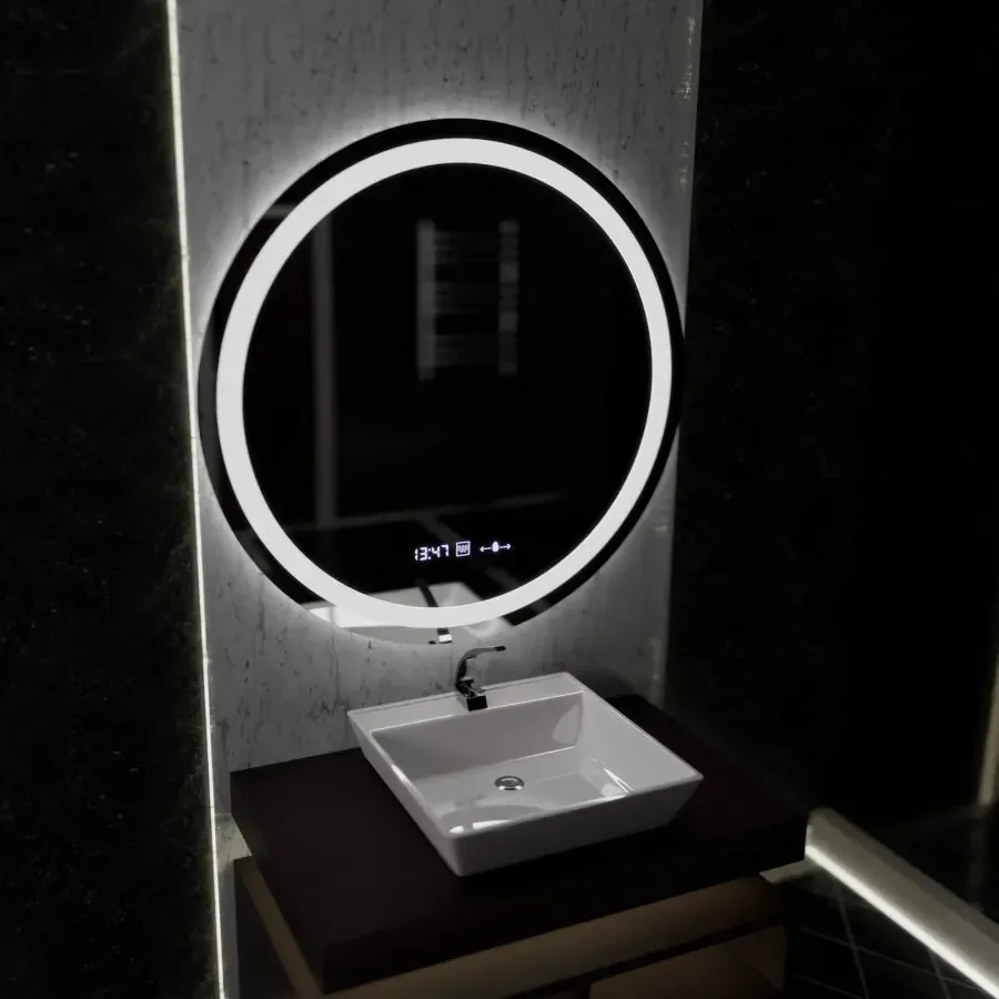 Alessandro Design Celeste Marcello oglinda LED rotunda 100cm