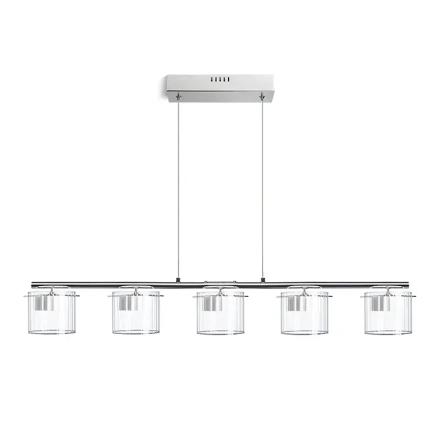 Rendl Light Studio Estra V pendul LED alb 5 reflectoare