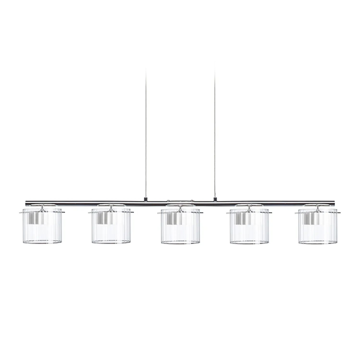 Rendl Light Studio Estra V pendul LED alb 5 reflectoare